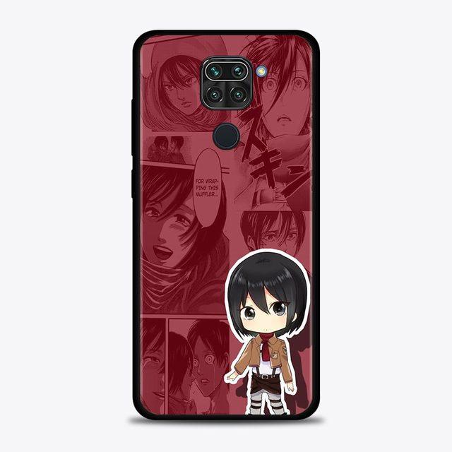 

Чехол для Xiaomi Redmi Note 11 9 8 10 Pro 9s 8t 7 10pro Max, чехол для Redmi 11 9 9c 9a 8 8a 7 7a, супер милый чехол «Атака Титанов» For Redmi Note 8