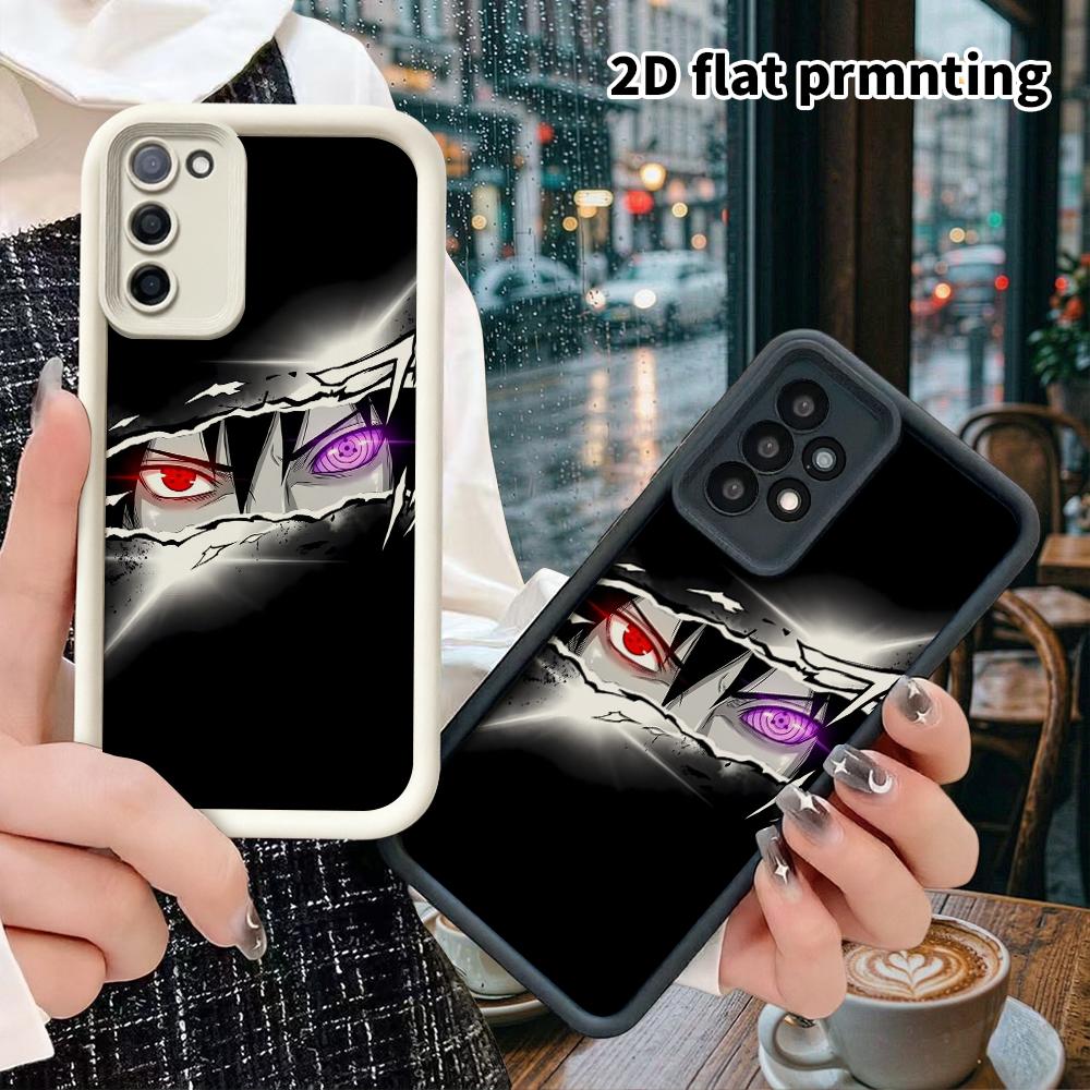 Phone case: 2D flat, suitable for Samsung Galaxy A34 A35 M05 M06 S20 S22 S21 FE Plus 5G, black background, perfect Christmas and Halloween holiday gif