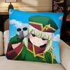 Anime AAraga Kiwi Pillow Case Fashion Square Pillowcase Bedroom Sofa Room Ins Decoration Leisure