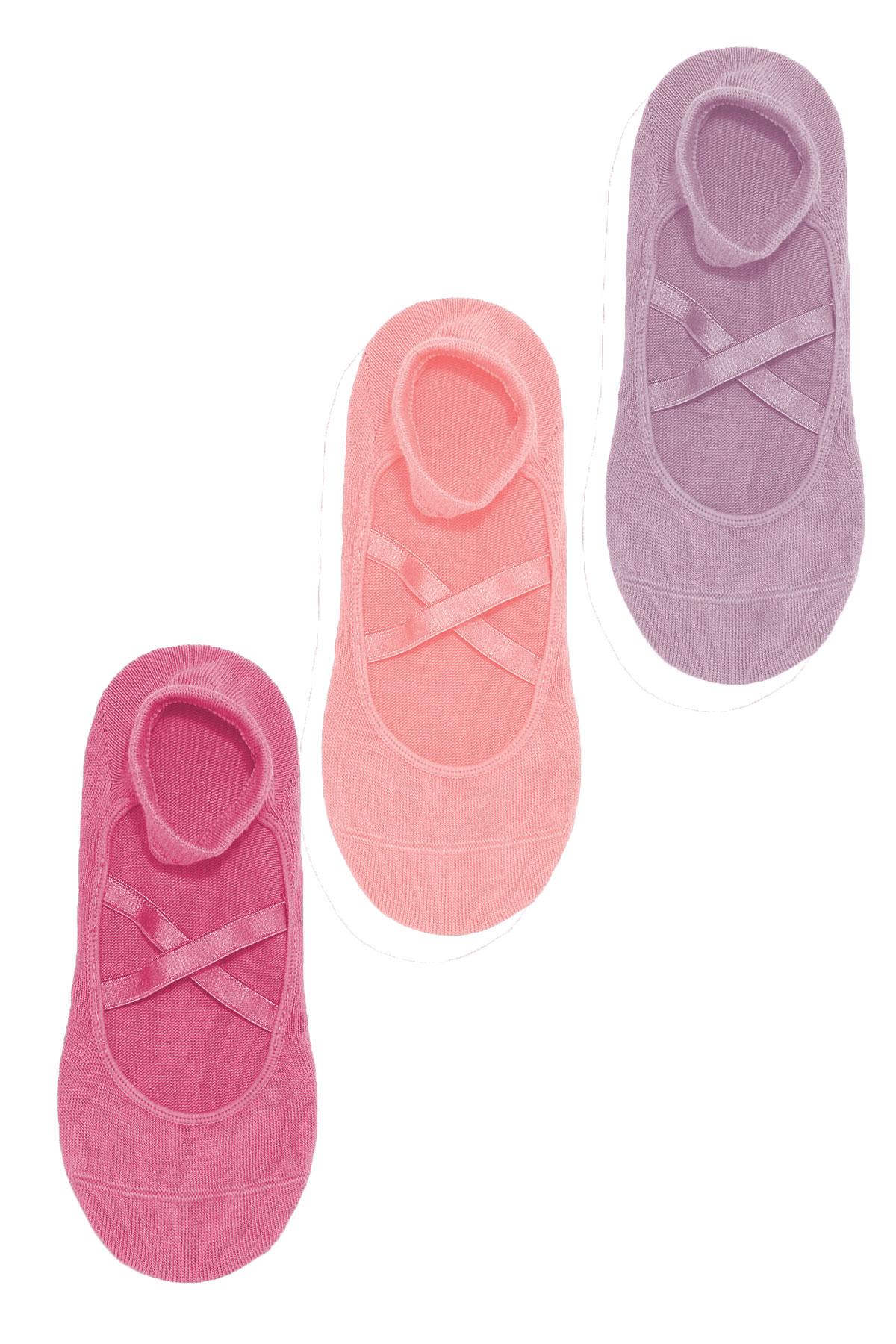 

Женские носки для йоги, пилатеса, 3 предмета, с перекрещивающимися лентами, противоскользящей подошвой