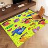1pc D-Doras The Explorer Print Area Rug - Soft, Washable Non-Slip Indoor Mat, Living Room, Home Office Decorative Rug,Office Decorative