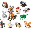 Hmyzí Zvířecí Park Kreslený Model Psa MOC Stavebnice Želva Motýl Dinosaurus Město Stavební Kostky Hračky pro Děti