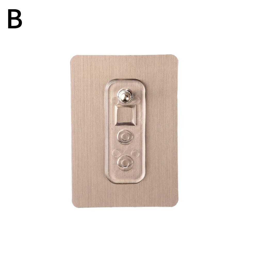 

10PCS Non Punched Self-adhesive Screw Sticker Adhesive Strong Non Nail Wall Frame Fixing Screw Hook Storage Rack Fixing