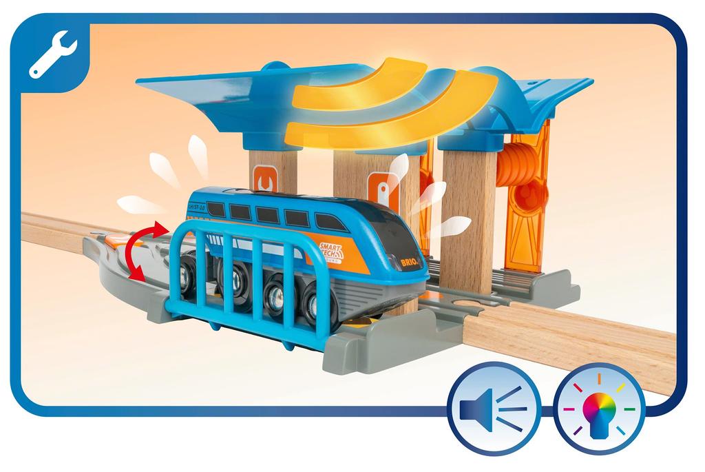 BRIO WORLD Smart Tech Sound Action Tunnel DX Set 33977