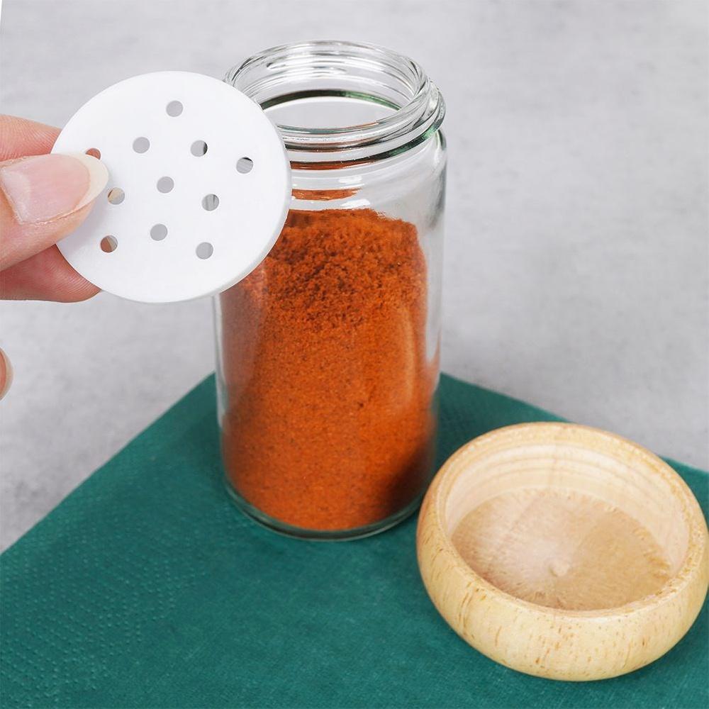 Spice container with strainer, glass, 80 ml