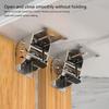 Folding Lock Extension Hinges 90 Degree Locking Designs Hinge Hardware Suitable for Table Legs & DIY Furniture Projects