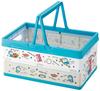 Skater Foldable Storage Toy Box with Stackable Doraemon Box, Handle, Basket, Design, 38x25x19.5cm (BWOT13-A)