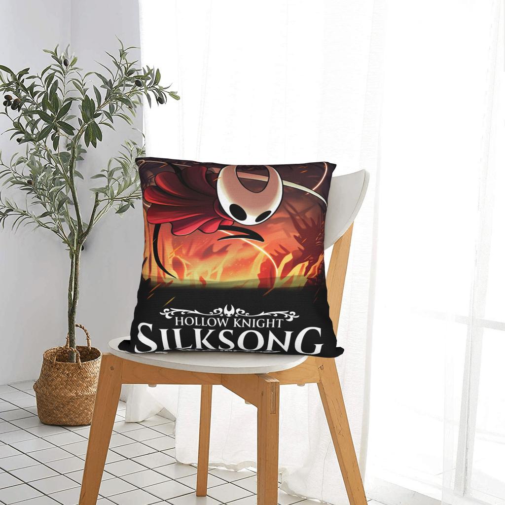 Hornet Hollow Knight Silksong Pillow Case  Comfy Pillow Cover For Living Room Chair Fashion Cushion Cover