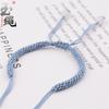 Pixiu Corn Knot Luck Bracelet with Safety Buckle and Beads DIY String Rope