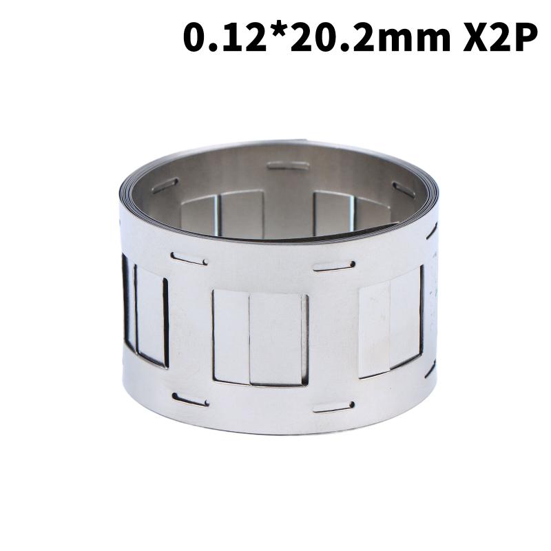 1 Rolle Lithium-Batterie-Nickelstreifen 1 Meter 0,15*20,2 mm 2P Vernickelter Stahlstreifen für 18650-Akkupack-Punktschweißen