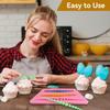 Silicone Cake Border Mold Heat Resistant Chocolate Mold Durable Fondant Mold  Cake Decorating