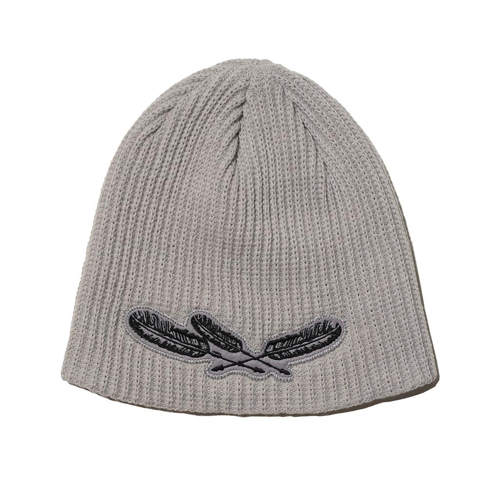 OGARP Arrow Applique Beanie Gray