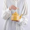 Fuji Enamel Beams Mini Kettle Enamel IH Compatible White 0.9L BMS09TK.CW