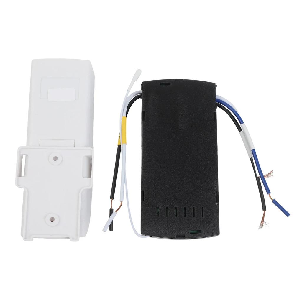 Bezprzewodowy zestaw sterowania pilotem do wentylatora sufitowego z timerem dla łatwej obsługi i kompatybilnością z większością opraw oświetleniowych