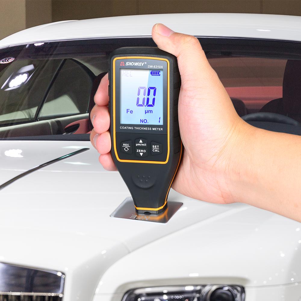 Digital Measuring Instrument Car High Precision Electro-Magnetic Induction Non-Magnetic Substrate Magnetic Metal Properties Thickness Gauge Abs Plastic Digital Measuring Instrument Car High Precision Electro-Magnetic Induction Non-Magnetic Substrate Magnetic Metal Properties Thickness Gauge Abs Plastic
