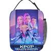 Temporada Escolar Animación de Dibujos Animados Bolsa de Almuerzo Niños Estampado Completo Bolsa Térmica Digital 3D Bolsa Portátil para Picnic al Aire Libre