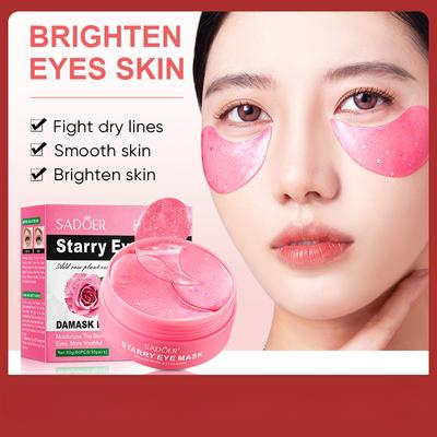 SADOER Rose Star Eye Mask Hydrating and Moisturising Eye Treatment Eye Mask Patch