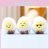 Boiled Plush Egg Doll Cartoon Keychain Bag Decoration Pendant Gift Toy Cute
