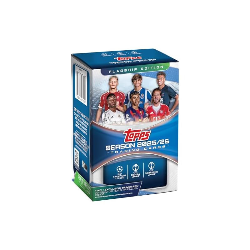 2025-26 Topps UEFA Club Competition Football - Factory Sealed - Value Box