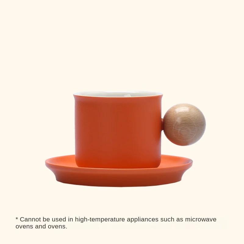 Ceramic Coffee Cup and Dish Set Cute Mug Beer Cups Original Mugs Free Shipping Unusual Tea Cup Couple Gift Personalized Gifts