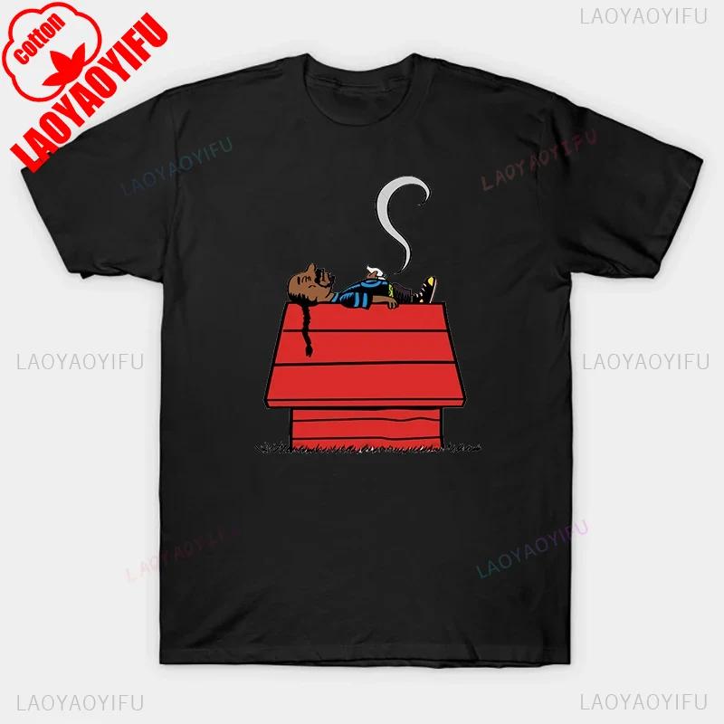 Hip Hop Star Snoop Dogg T Shirt Creative Printed Tshirt TopMale Women Dj Fashion Tee Rock Kid Harajuku Tees Men Cotton Clothing