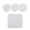 Quicksand Heart Shape Resin Shaker Mold Crafts Ornaments for Decoration Gifts To Your Classmates Family and Friends