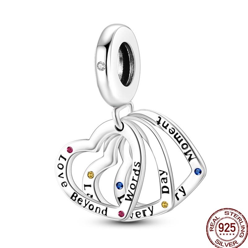 Authentic Stering copper Blue Bow Perfume Heart Charm Dancing shoes Bead Compatible With Authentic 3mm Bracelets Do It Yourself Ideal For Women Fine J