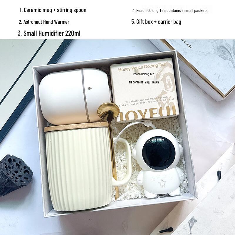 Ceramic Mug Gift Set with Hand Warmer & Humidifier 10