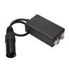 Aviation Headset Adapter GA Dual Plugs to XLR 5 Pin Male Adapter Headphone Extension Cable
