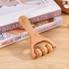 Wenge-Massagerollen, Nackenrollen-Massagegerät, Triggerpunkt-Rollenmassagegerät aus Holz, Muskelrolle für Rücken, Gesicht, Taille, Beine, Arme