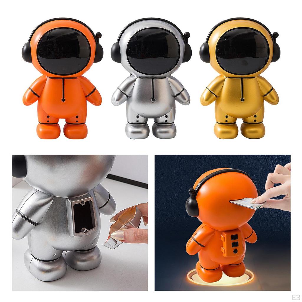 Astronaut Geldkasse Heimdekoration Schreibtischornament Kreative Dekoration Sparschwein für Geschenk