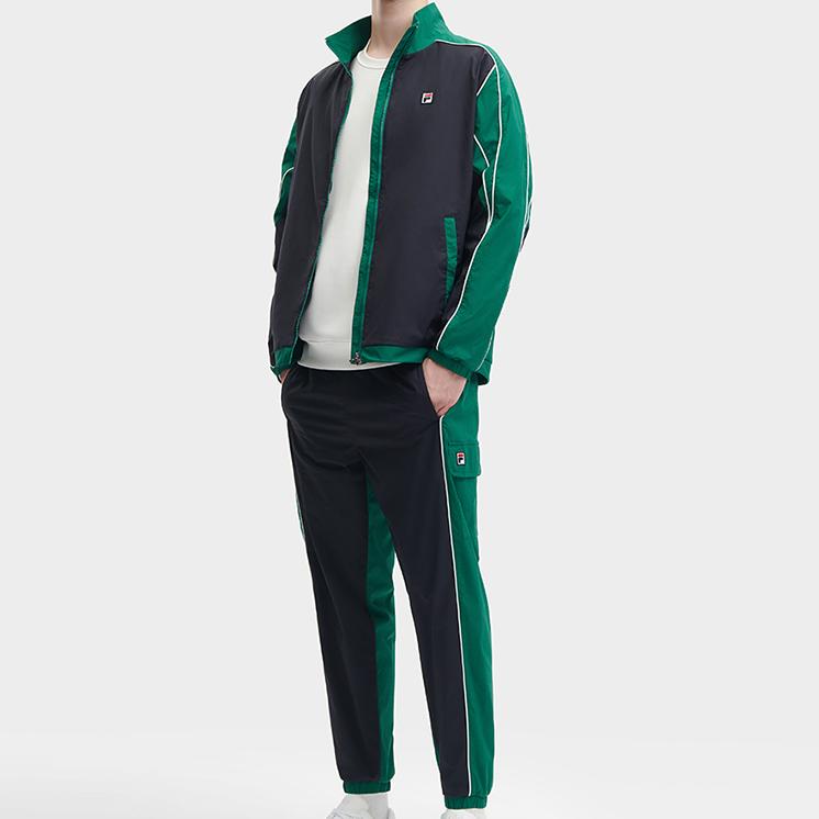 

New FILA Knitted Sweatpants Men s Cat s Eye Stone Green F11M349804F-TQ XXL