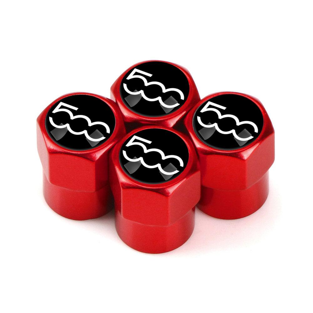 

4PCS Universal Car Wheel Tire Air Valve Caps Stem For Auto Bicycle Motorcycle Sticker Accessories Gifts червоний