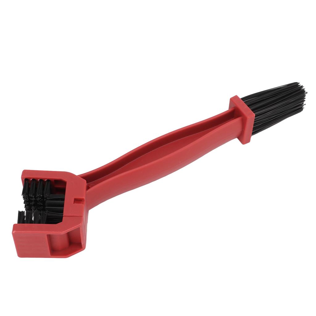 Nettoyeur de Chaîne de Vélo Moto Brosse de Nettoyage de Chaîne de Vélo Outil Accessoires de VéloRouge