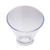Clear Acrylic Bowl Dishes Fruit Salad Kitchen Tools Glass Cup Tray 15CM