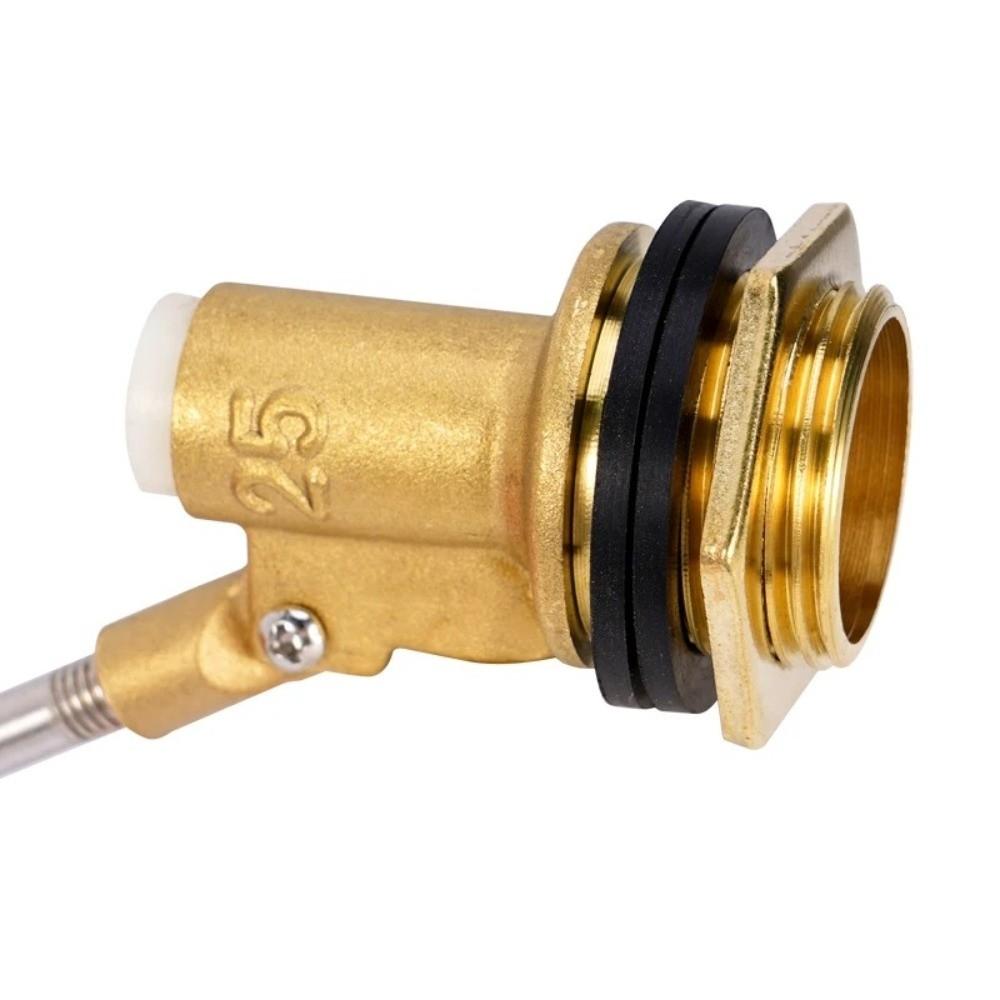 Durability Stainless Steel and ABS Brass Float Valve Automatic Control Flow Tank Level Controller Float Valve Switch Water Tower