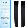 1Pair Rear Windshield B Pillar Post Trims Cover 57010446AN 57010447AN For Jeep Grand Cherokee 11-21 Doors Window Panel