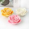 Large Peony Rose Flower Silicone Mold Blooming Flower Candle Resin Concrete Crafts Gypsum Molds DIY Flower Gift Home Decor NONE