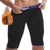 Unisex Silver ion coating Thermo Pants Sweat Sauna Suits Body Shapers Woman Waist Trainer Slimming Shorts Men Fitness Leggings