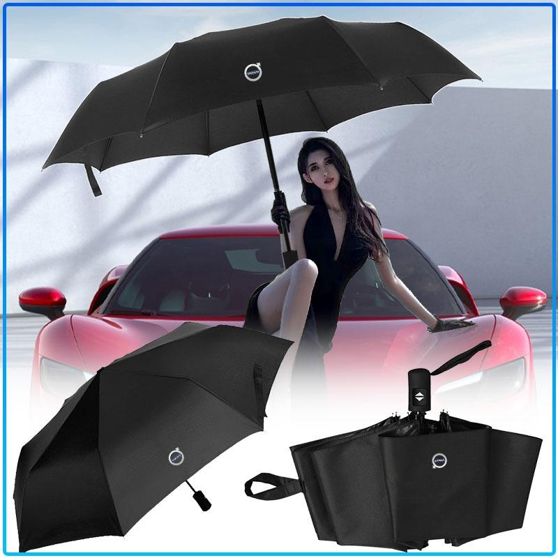Car Logo Umbrella Auto Folding Windshield Sunshade Umbrella For Volvo XC90 XC60 XC40 V40 V50 V60 S40 S50 S60 S70 S80 S90 240 C70 Vnl Truck