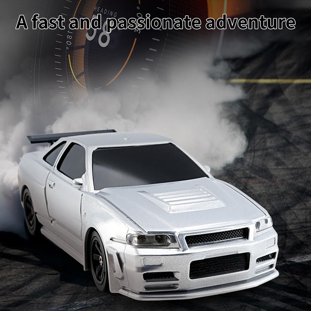 2.4GHz Remote Control Drift Car 4WD Remote Control Drift Car 1/43 Fully Proportional Remote Control Racing Car 3.7V 200mAh
