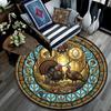 Bird Life Cycle Round Area Rug Under Office Chairs Bedroom Living Room Home Decor