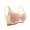 Women's Seamless Wireless Push-Up Bra with Breathable Backless Design for Everyday Wear