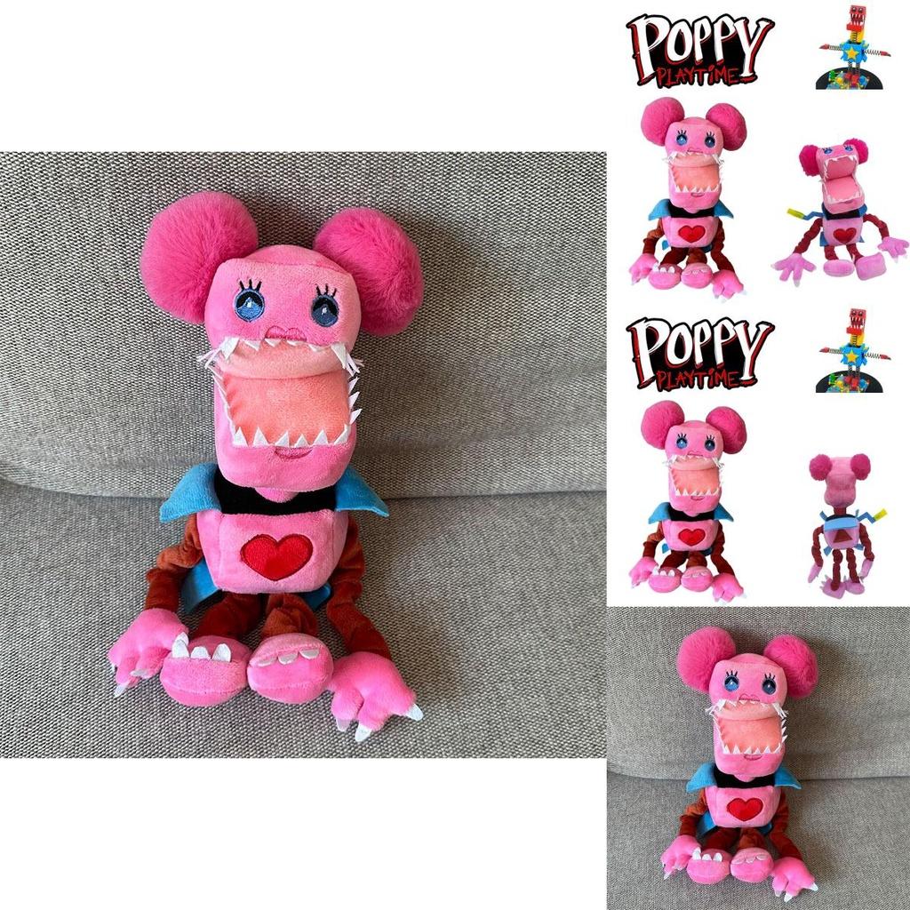 New Poppy Playtime 3 Boxy Boo Plush Toys Soft Stuffed Animal Dolls Kids Birthday Gifts
