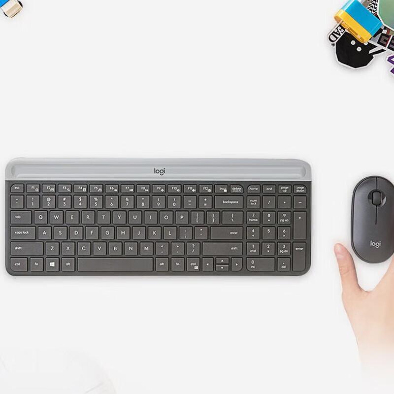 Logitech MK470 Slim Wireless Keyboard and Mouse Combo