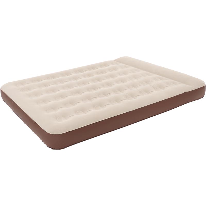 MOBIGARDEN Cloud Ripple Double Inflatable Camping Bed with Pillow