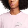 Nike Sb Solid Color Crew Neck Casual Short Sleeve T-Shirt Men Tops Pink FQ3722-663