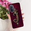 For Huawei Nova 9 Case Nova 9 Pro Initial Letter Printing Soft Silicone TPU Phone Fundas for Huawei Nova 9 SE Nova9 Back Cover