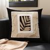 Copricuscini decorativi stile francese 45x45cm con imbottitura, Cuscini decorativi in misto lino per divano, letto, soggiorno