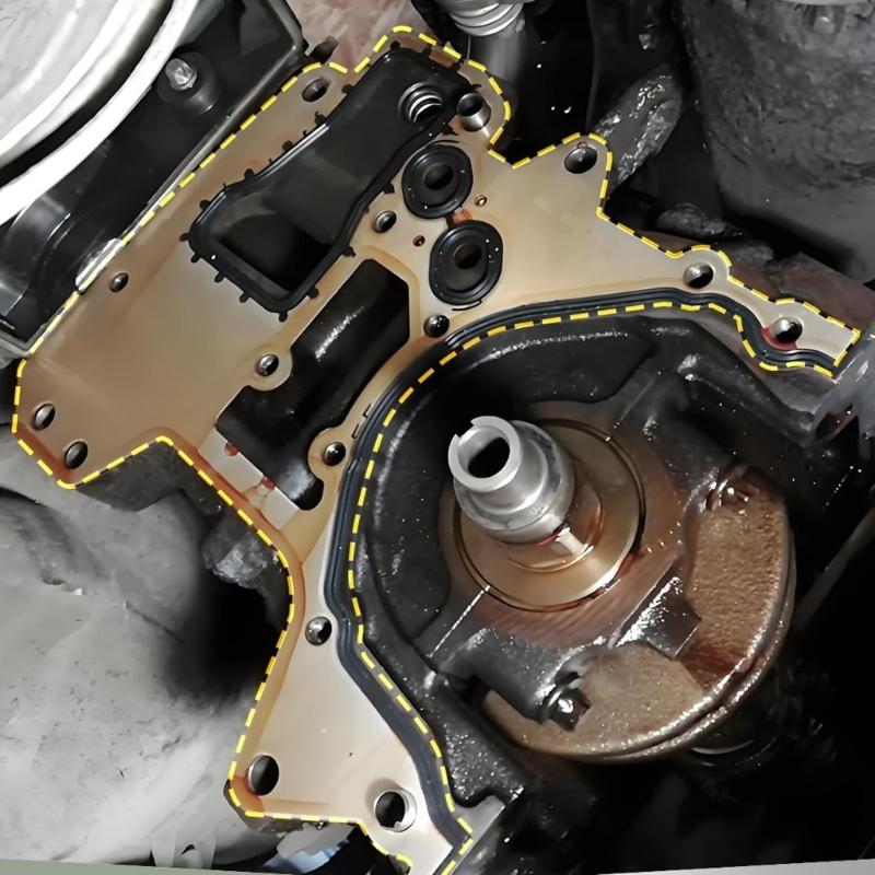 Heavy Duty Engine Timing Cover Gasket with Enhances Sealing Technology High Temperature Resistant Seal for Automotive